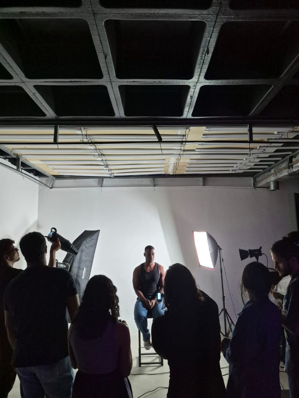 Fotografia em estúdio Infinity School